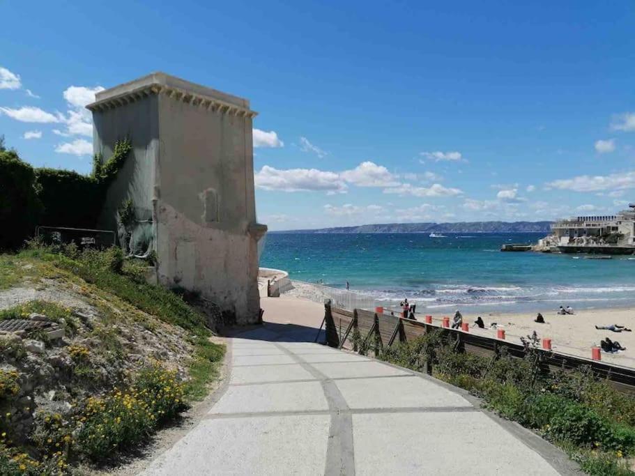 Magnifique Appartement T4, Plage Des Catalans Marsilia Exterior foto